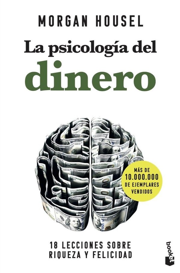 Portada de La psicología del dinero, de Morgan Housel